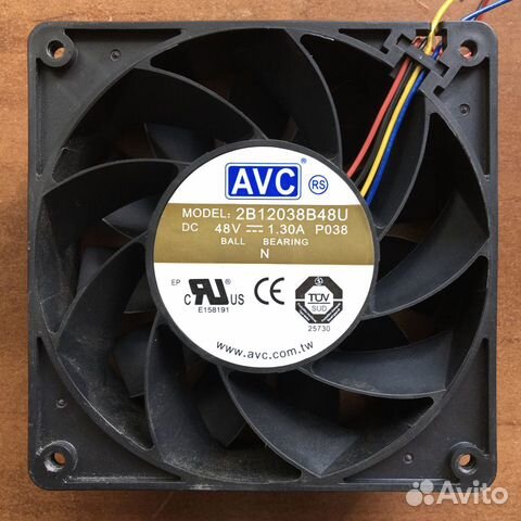 Вентиляторы 48 вольт