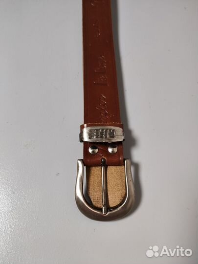 Мужской кожаный ремень