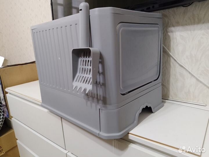 Закрытый лоток для кошек