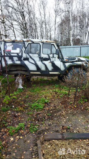 УАЗ 31514 2.4 МТ, 2000, битый, 100 000 км