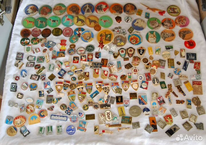 Значки СССР коллекция