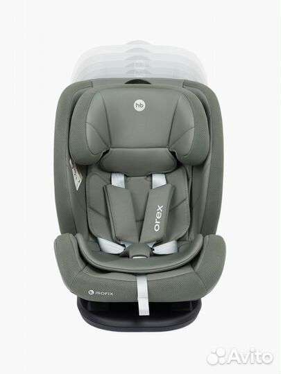 Автокресло Happy baby orex isofix (от 0 до 36 кг)