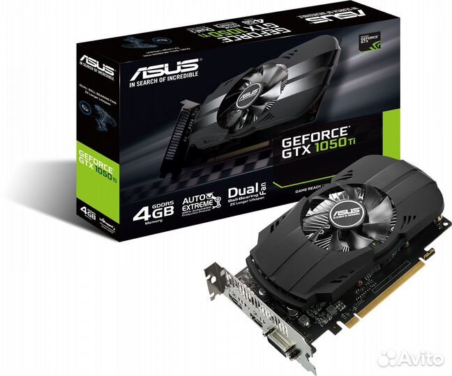 Видеокарта asus nvidia GeForce GTX 1050TI