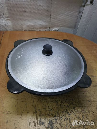 Чугунный казан 10, 12 литров, печь 3 мм