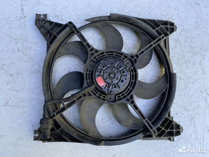 Hyundai santa fe classic вентилятор охлаждения