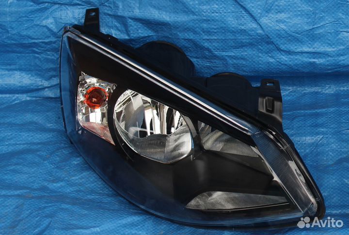 Передние фары под корректор LADA Kalina 2