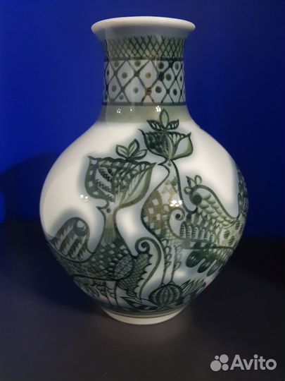 Ваза Жар птица лфз, винтаж СССР 60е