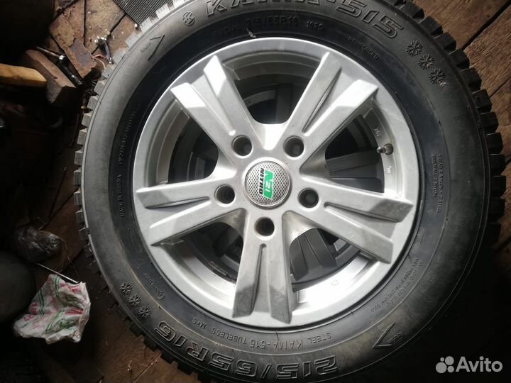 Зимние колеса на ниву chevrolet r16