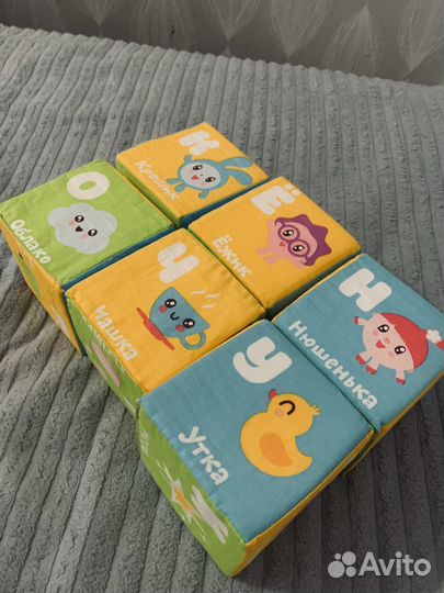 Кубики мягкие Мякиши