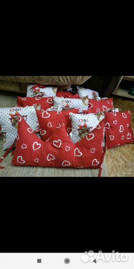 Бортики в кроватку