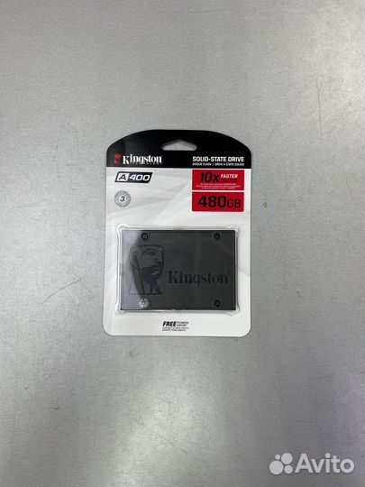 SSD накопитель Kingston A400 480Gb, 2.5