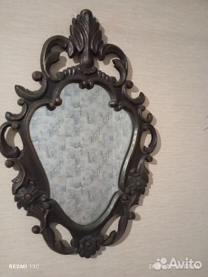 Зеркало старинное бронза