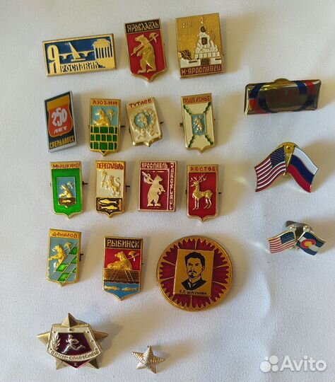 Значки и медали СССР