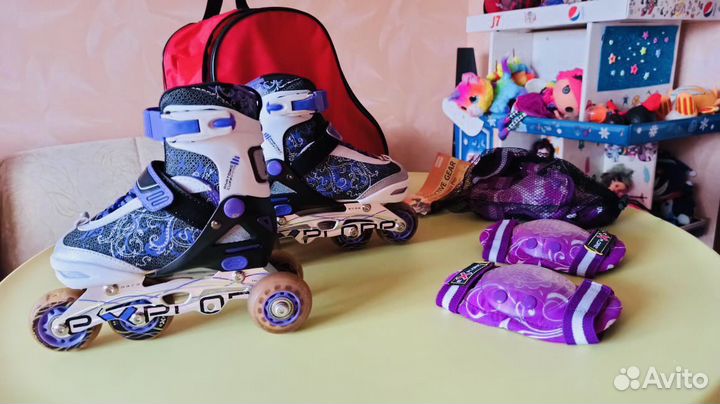 Роликовые коньки детские