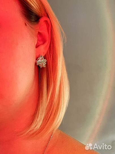 Серебряные серьги