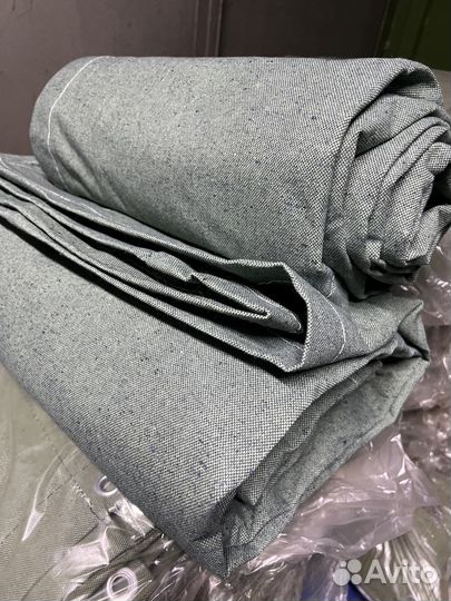 Брезентовая штора на ворота. Шторы из брезента