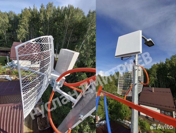 Усиление сотового сигнала и интернет LTE / Wi-Fi