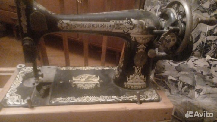 Швейная машинка зингер антикварная