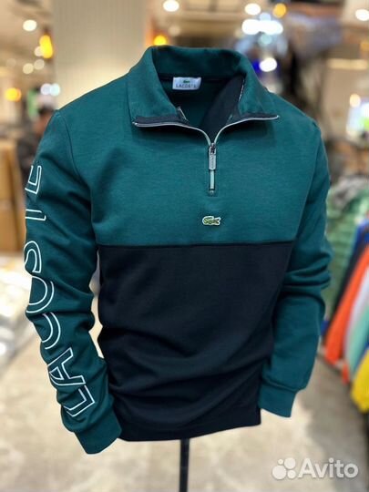 Джемпер на молнии Lacoste (4 цвета)
