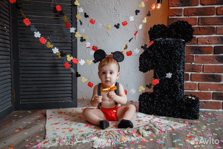 Микки маус костюм на годик