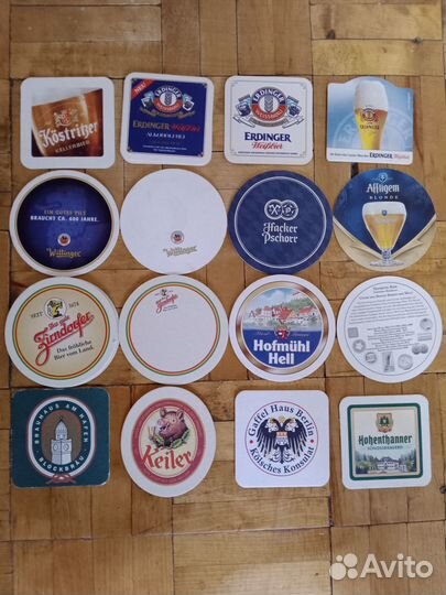 Бирдекели, костеры, бирматы, подставки под пивной