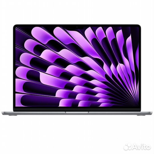 Ноутбук Apple MacBook Air 15 M3, 8 гб, 256 гб SSD, 8 Core CPU, 10 Core GPU, Space Gray mrym3