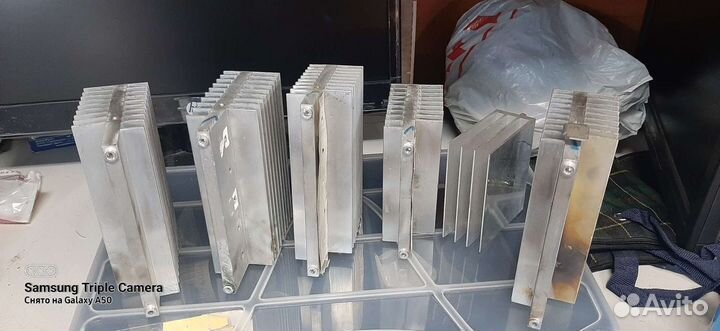 Радиаторы охлаждения алюминий для транзисторов