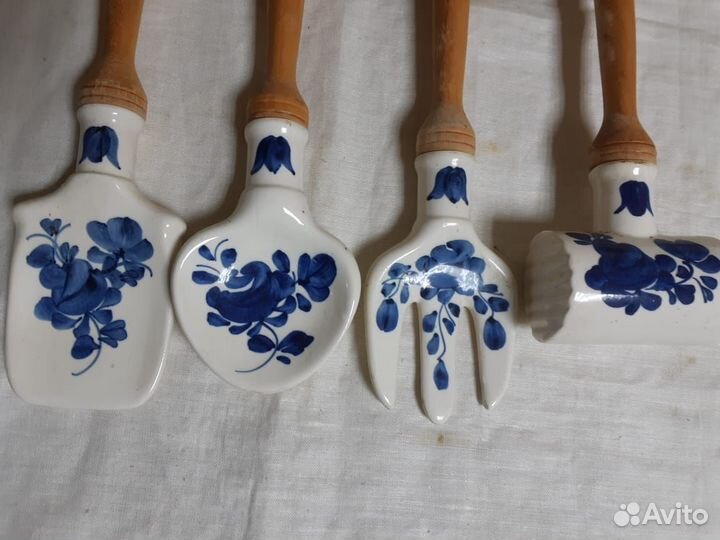 Набор кухонный,гжель