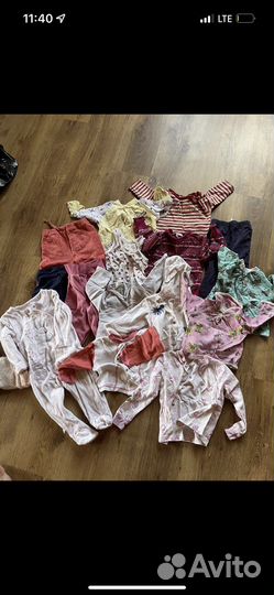2 мешка вещей на девочку 74 размер
