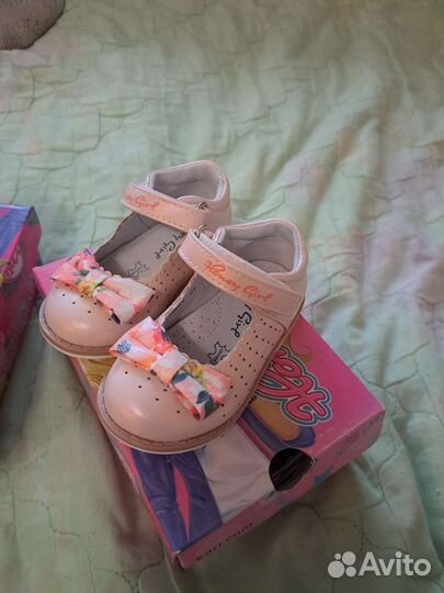 Туфли для девочки 21 размер