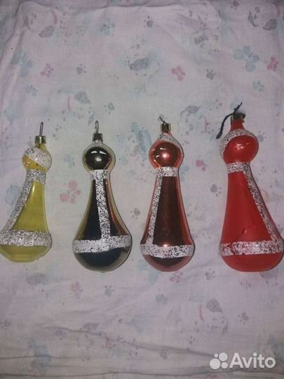 Елочная игрушка СССР снегурочка