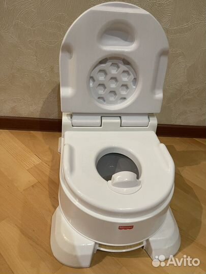 Горшок туалет со звуками fisher price
