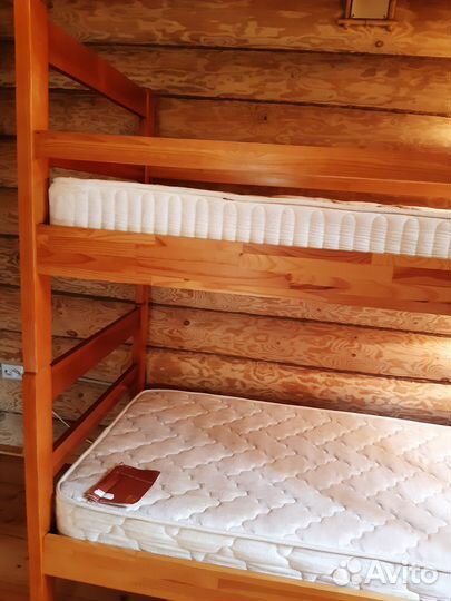 Двухъярусная кровать бу с матрасами
