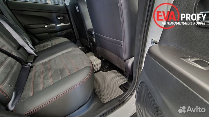 Ева коврики 3D на Mitsubishi ASX салон багажник