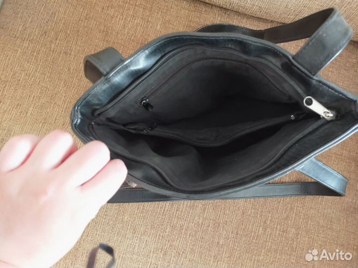 Сумка из кож. зама женская