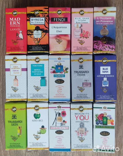 Арабские масляные духи