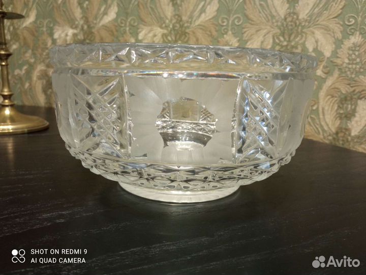 Хрустальные вазочки СССР