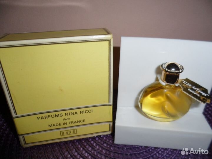 Винтажные духи L'Air du Temps Nina Ricci