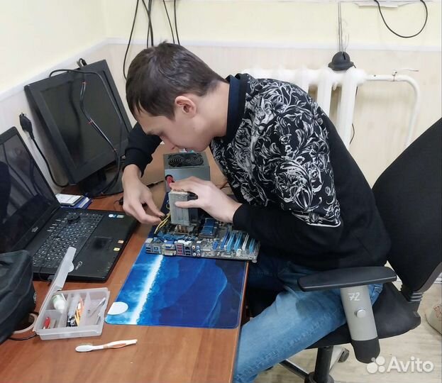 Ремонт компьютеров и ноутбуков на дому, частник