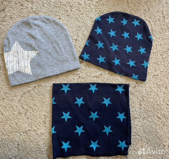 Шапка снуд 1-3 года
