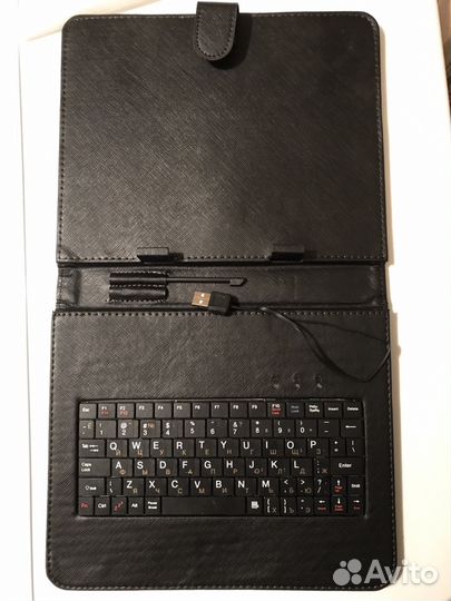 Чехол-клавиатура с USB для Android планшета