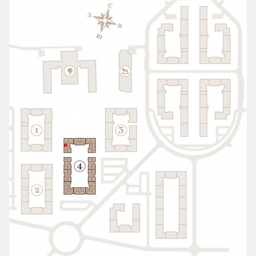1-к. квартира, 36,3 м², 2/4 эт.