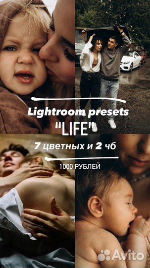 Пресеты lightroom Анна Михайлова
