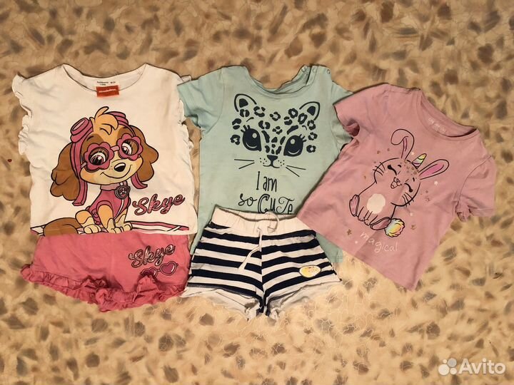 Вещи для девочки 104 пакетом