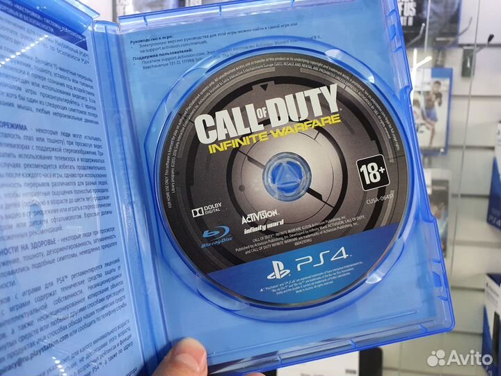 Игра Call of Duty infinite warfare PS4