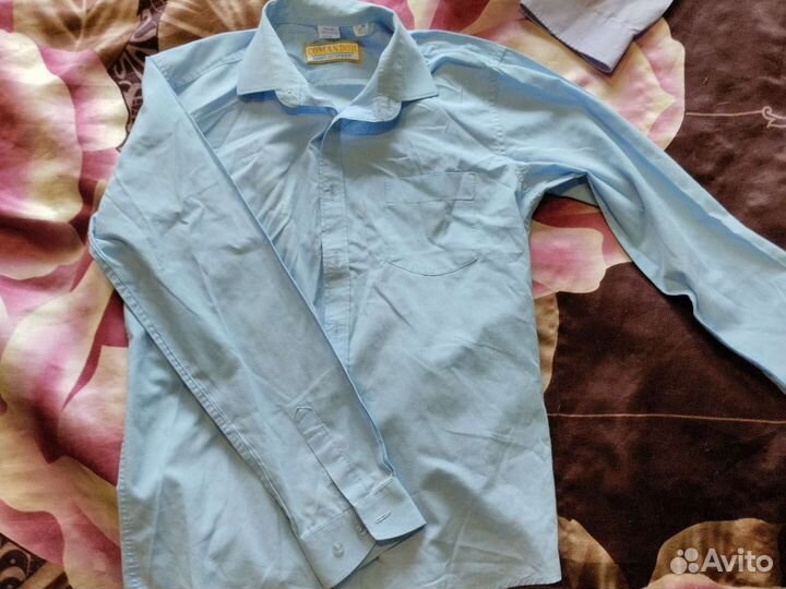 Рубашка для мальчика размер 146-152