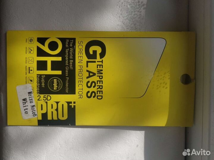 Защитное стекло на ZTE blade A510, Meizu Note6