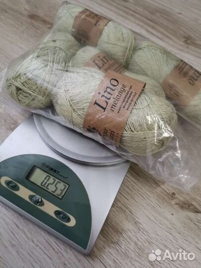 Пряжа лен 100