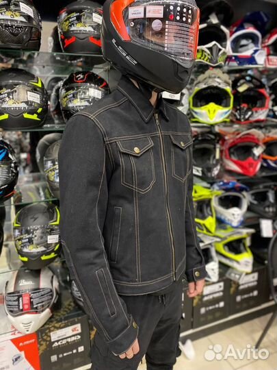 Мотокуртка IXS Classic duck джинсовая Швейцария L