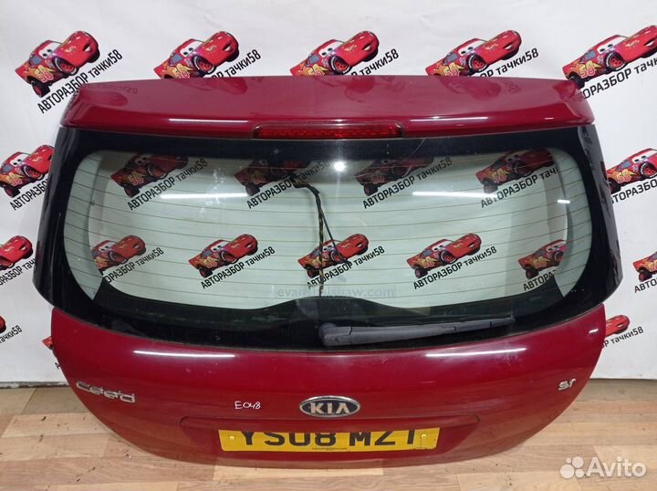 Крышка Дверь багажника в сборе Kia Ceed